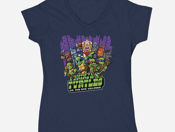 Ninja Turtles Vs The NYC Villains