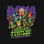 Ninja Turtles Vs The NYC Villains-Unisex-Basic-Tee-Jc Jows