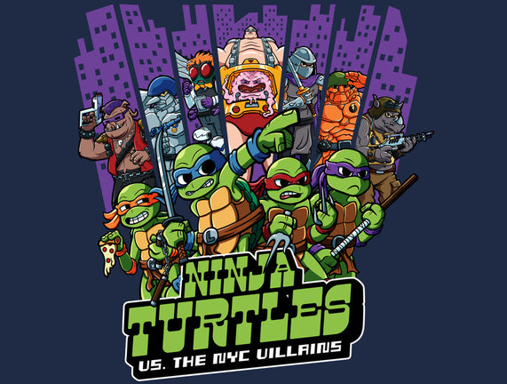 Ninja Turtles Vs The NYC Villains