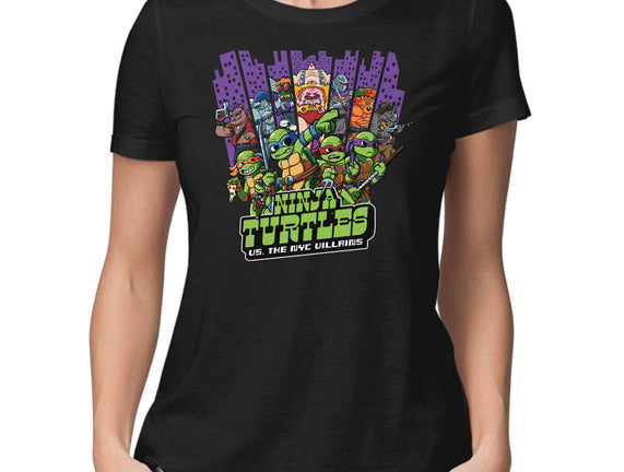 Ninja Turtles Vs The NYC Villains