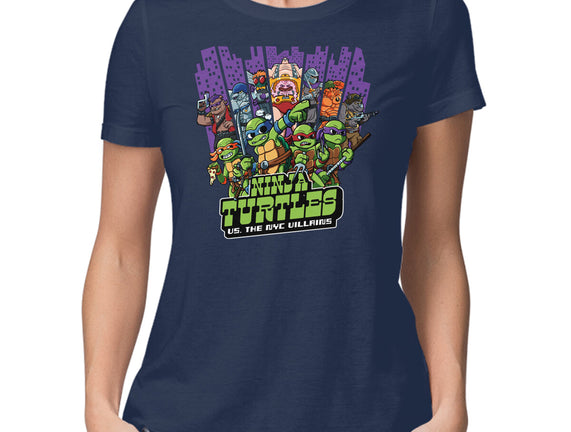 Ninja Turtles Vs The NYC Villains