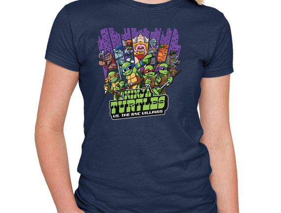 Ninja Turtles Vs The NYC Villains