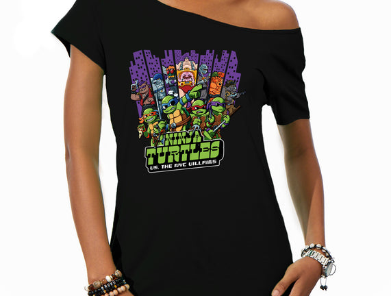 Ninja Turtles Vs The NYC Villains