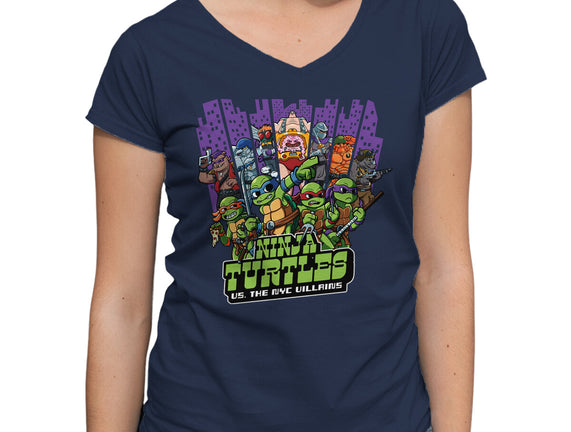 Ninja Turtles Vs The NYC Villains