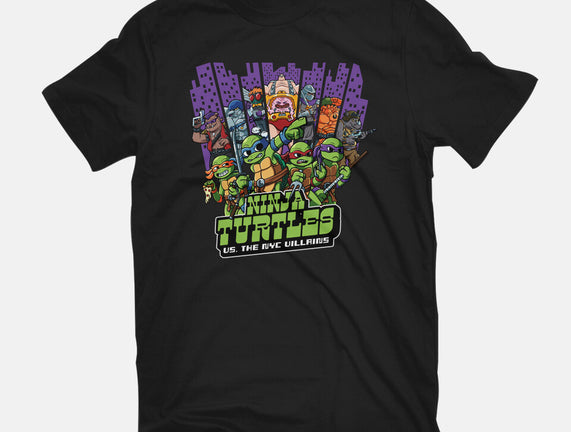 Ninja Turtles Vs The NYC Villains