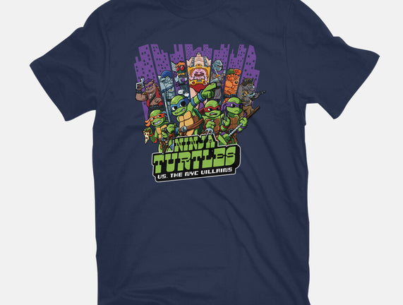 Ninja Turtles Vs The NYC Villains