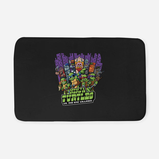 Ninja Turtles Vs The NYC Villains-None-Memory Foam-Bath Mat-Jc Jows