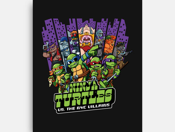 Ninja Turtles Vs The NYC Villains