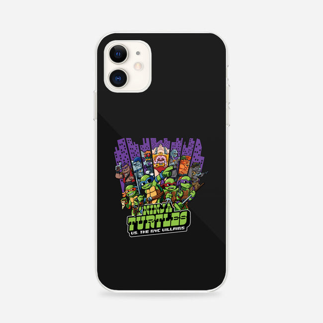 Ninja Turtles Vs The NYC Villains-iPhone-Snap-Phone Case-Jc Jows