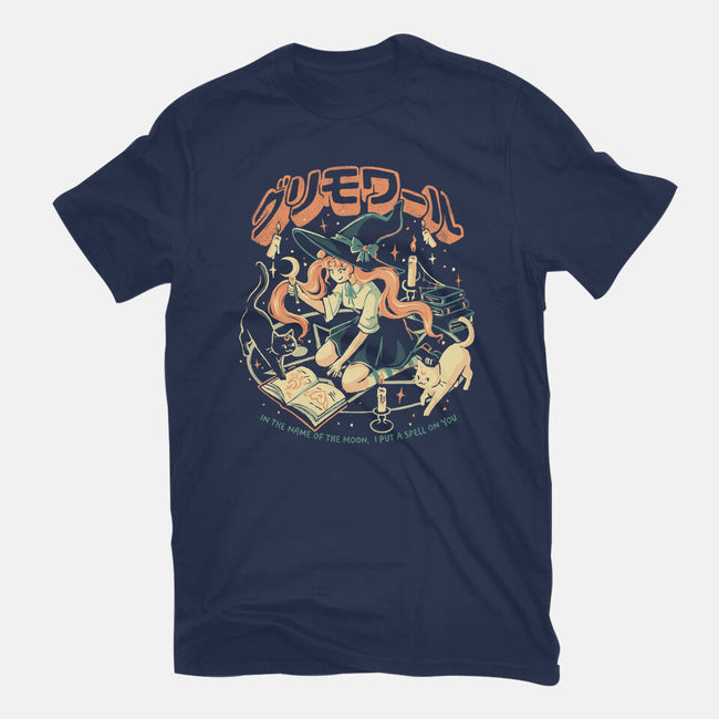 Moon Witch-Unisex-Basic-Tee-eduely