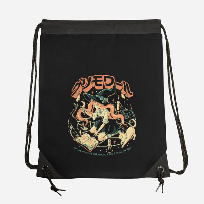 Moon Witch-None-Drawstring-Bag-eduely