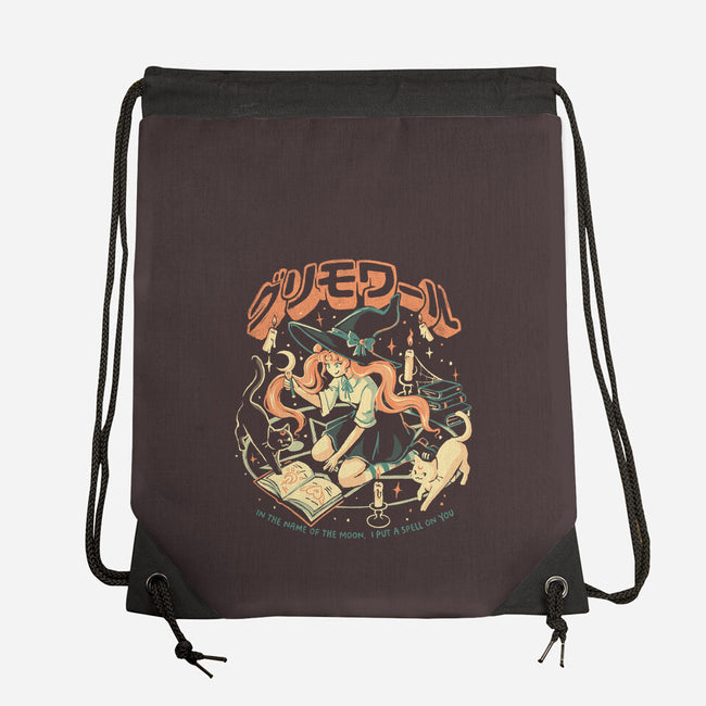 Moon Witch-None-Drawstring-Bag-eduely