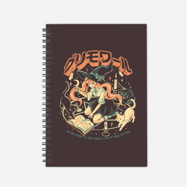 Moon Witch-None-Dot Grid-Notebook-eduely