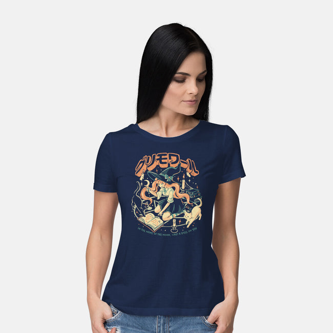 Moon Witch-Womens-Basic-Tee-eduely