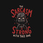 The Sarcasm Is Strong With This One-Womens-Off Shoulder-Tee-Arigatees