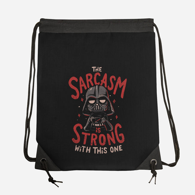 The Sarcasm Is Strong With This One-None-Drawstring-Bag-Arigatees