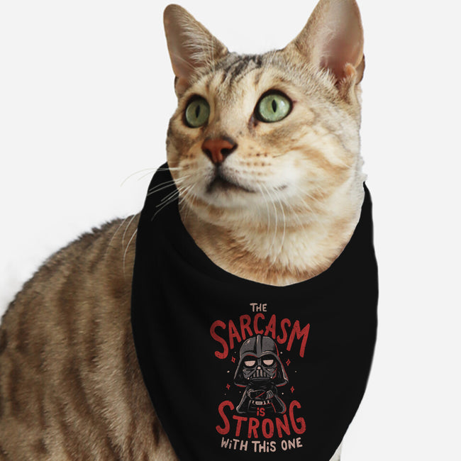 The Sarcasm Is Strong With This One-Cat-Bandana-Pet Collar-Arigatees