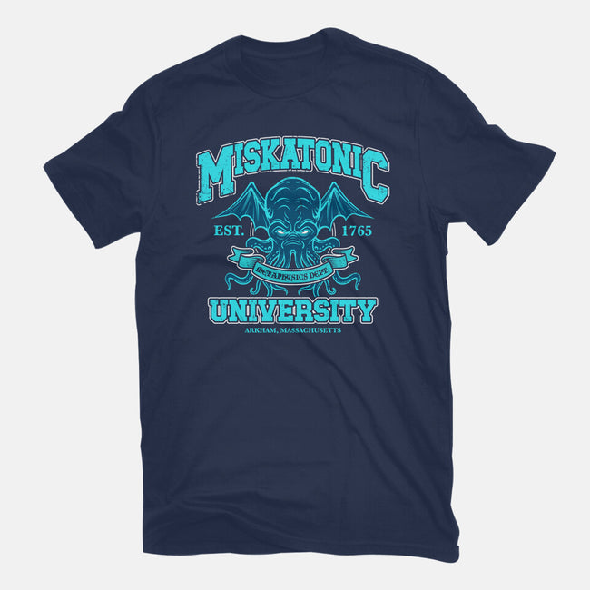 Miskatonic Metaphysics Dept-Unisex-Basic-Tee-drbutler