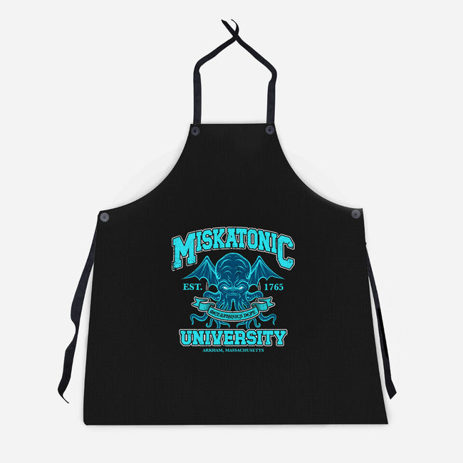 Miskatonic Metaphysics Dept-Unisex-Kitchen-Apron-drbutler