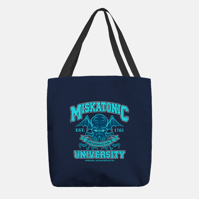 Miskatonic Metaphysics Dept-None-Basic Tote-Bag-drbutler