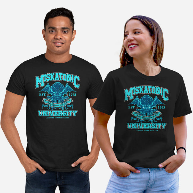 Miskatonic Metaphysics Dept-Unisex-Basic-Tee-drbutler