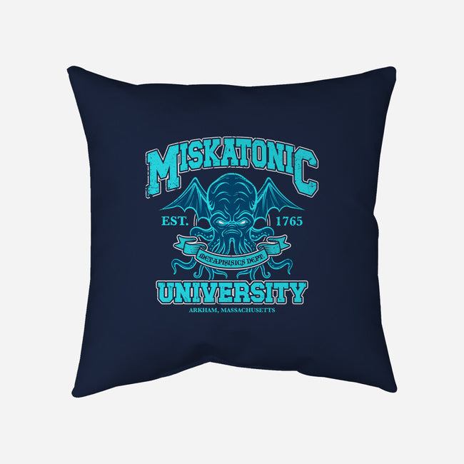 Miskatonic Metaphysics Dept-None-Non-Removable Cover w Insert-Throw Pillow-drbutler