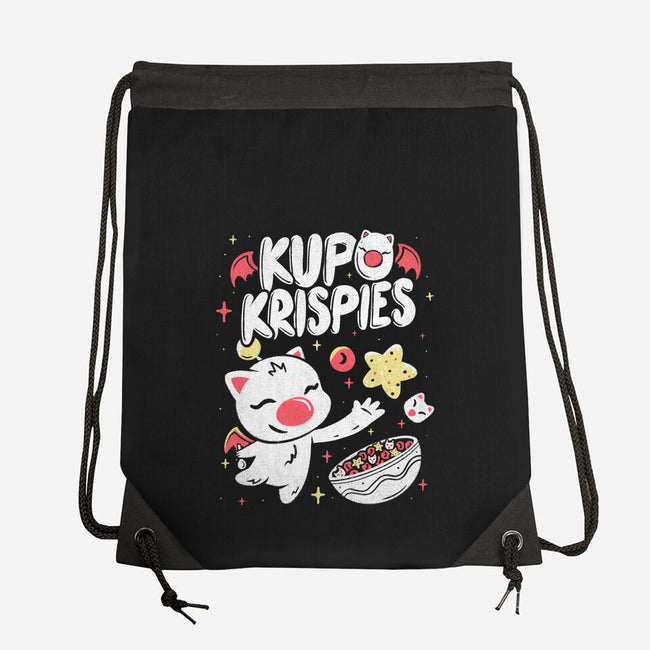 Kupo Krispies-None-Drawstring-Bag-Aarons Art Room