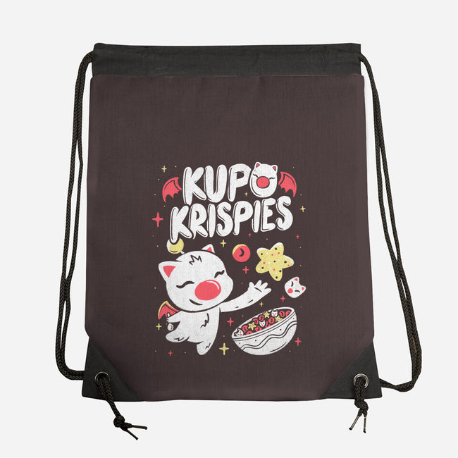 Kupo Krispies-None-Drawstring-Bag-Aarons Art Room