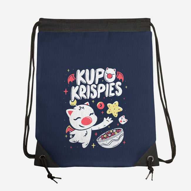 Kupo Krispies-None-Drawstring-Bag-Aarons Art Room