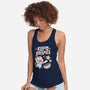 Kupo Krispies-Womens-Racerback-Tank-Aarons Art Room