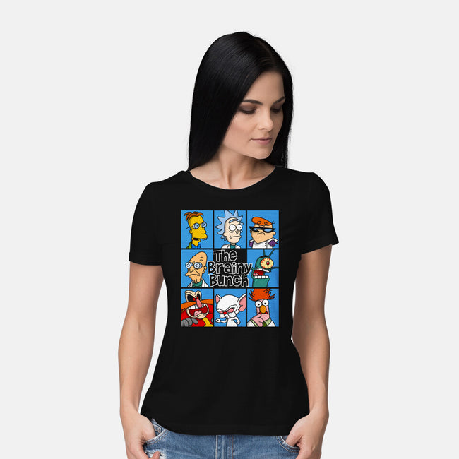 The Brainy Bunch-Womens-Basic-Tee-drbutler