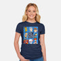 The Brainy Bunch-Womens-Fitted-Tee-drbutler