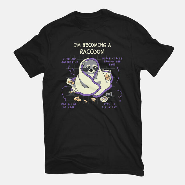 Becoming A Raccoon-Youth-Basic-Tee-yumie