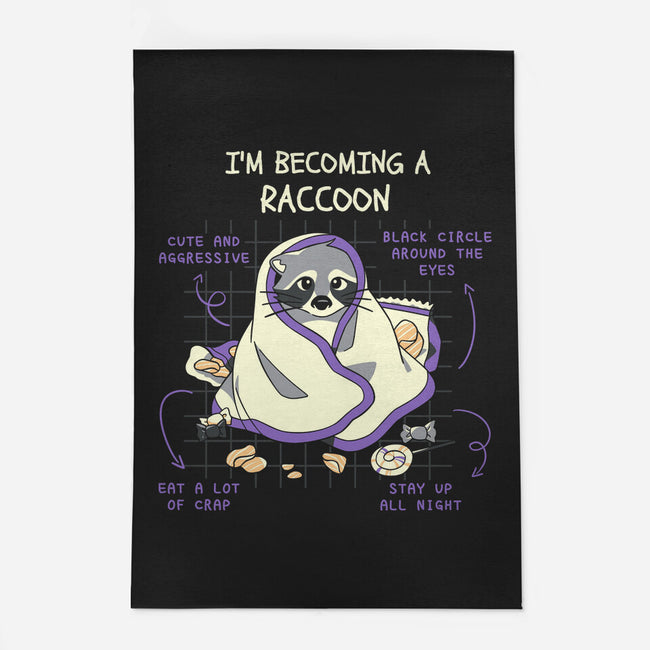 Becoming A Raccoon-None-Outdoor-Rug-yumie