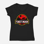 Forest Moon Park-Womens-V-Neck-Tee-drbutler