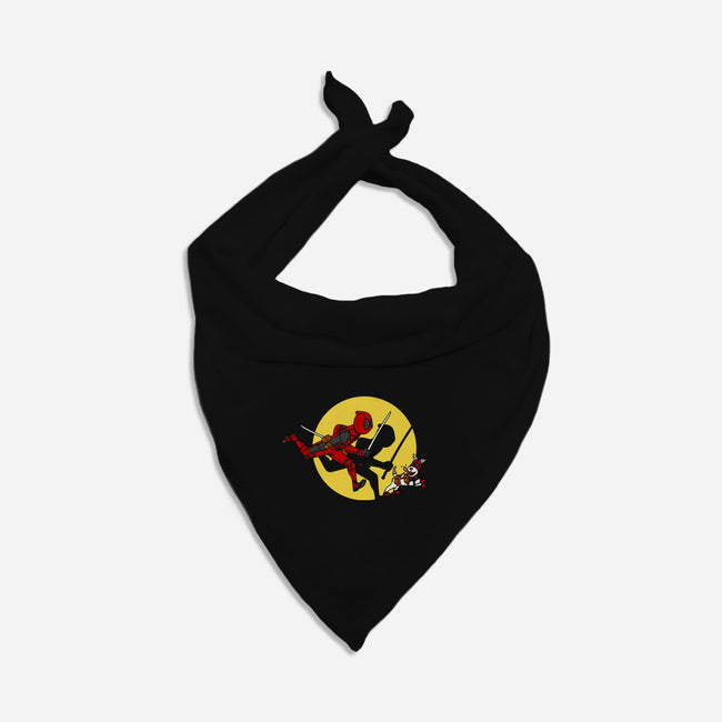 The Adventures Of Deadpool-Dog-Bandana-Pet Collar-drbutler