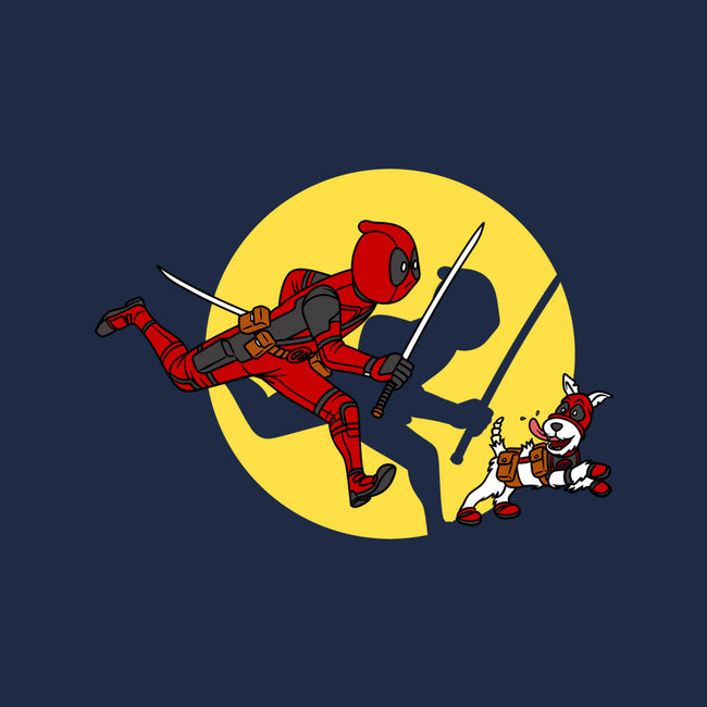 The Adventures Of Deadpool-Womens-V-Neck-Tee-drbutler