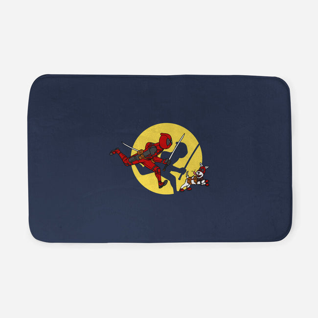 The Adventures Of Deadpool-None-Memory Foam-Bath Mat-drbutler