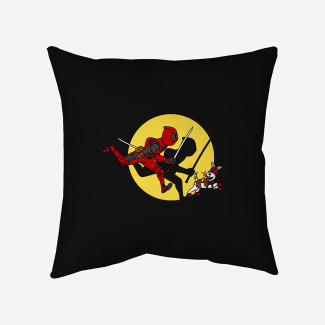 The Adventures Of Deadpool-None-Non-Removable Cover w Insert-Throw Pillow-drbutler