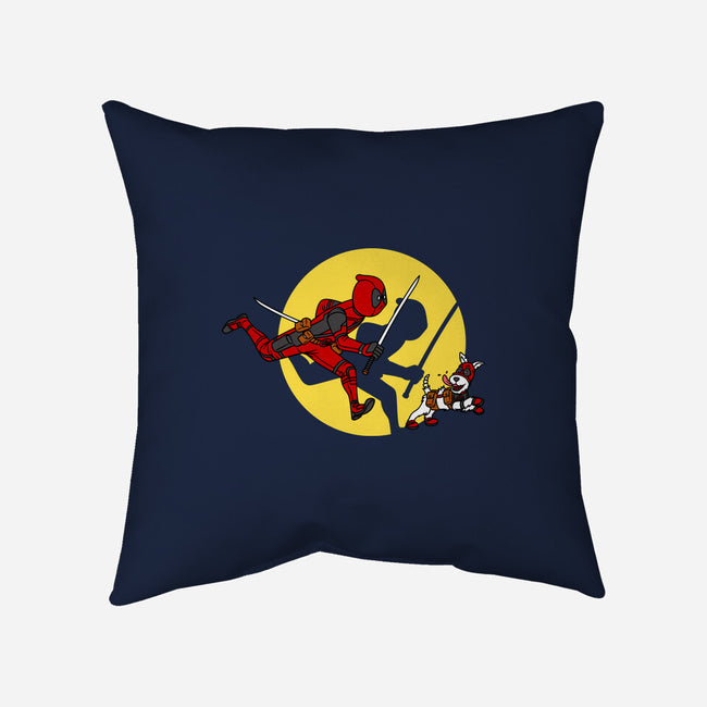 The Adventures Of Deadpool-None-Non-Removable Cover w Insert-Throw Pillow-drbutler