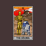 The Droids Tarot-None-Removable Cover-Throw Pillow-drbutler