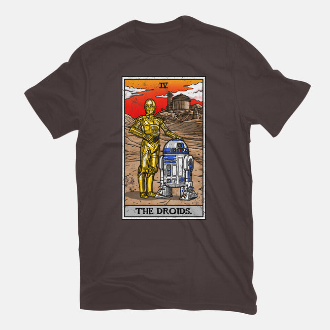 The Droids Tarot-Womens-Basic-Tee-drbutler