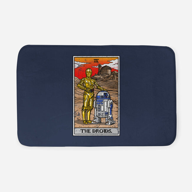 The Droids Tarot-None-Memory Foam-Bath Mat-drbutler