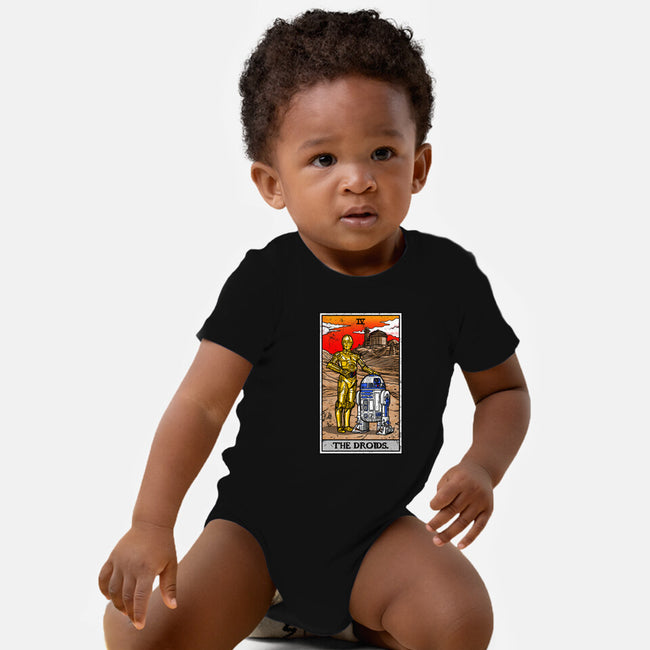 The Droids Tarot-Baby-Basic-Onesie-drbutler