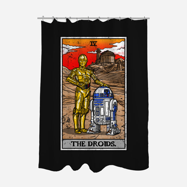 The Droids Tarot-None-Polyester-Shower Curtain-drbutler