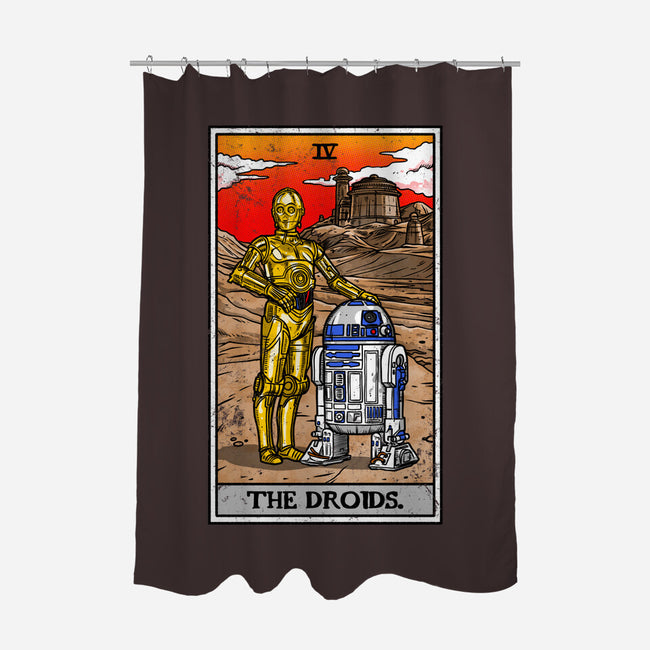 The Droids Tarot-None-Polyester-Shower Curtain-drbutler