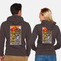 The Droids Tarot-Unisex-Zip-Up-Sweatshirt-drbutler