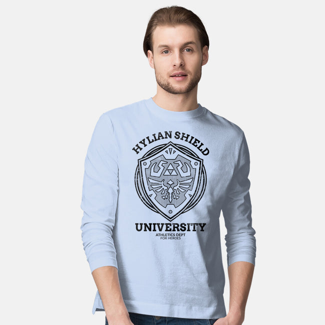 Heroes Shield-Mens-Long Sleeved-Tee-fanfreak1