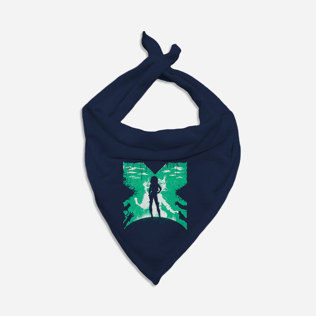 The Rogue-Cat-Bandana-Pet Collar-rocketman_art