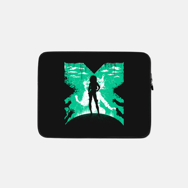 The Rogue-None-Zippered-Laptop Sleeve-rocketman_art